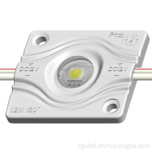 Waterproof SMD 5074 LED Injection Module, Constant Current, 40 x 35mm, 1pc, 1.2W, IP67, DC 12V